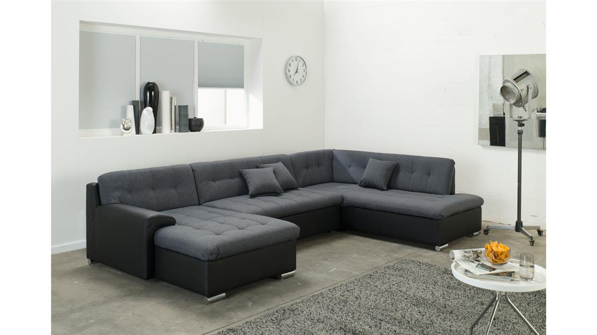 Wohnlandschaft Sofa Couch Garnitur U Form Rocky Möbel Wurm